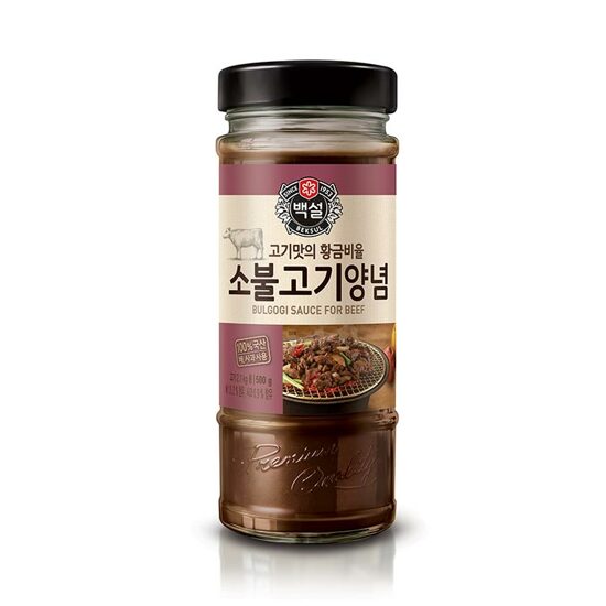 (백설) 소 불고기 양념 500g dlc 20 072026