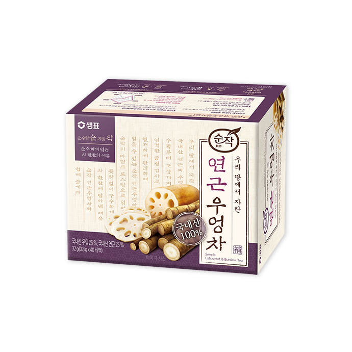 (샘표)순작 연근우엉차 40티백