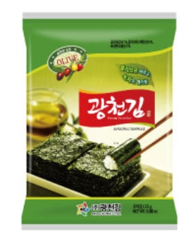 (광천) 올리브 녹차 광천김 재래전장김 25g
