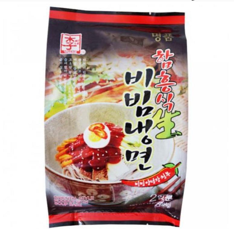 (이씨네) 옥류관 함흥식 비빔 냉면 (2인분) 394g bibim naengmyeon(with hot sauce) dlc 18 05 2024