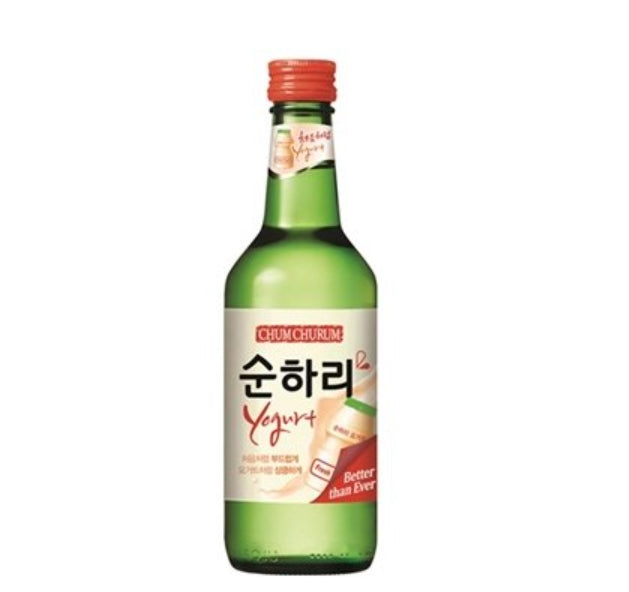 (롯데주류) 순하리 야쿠르트 소주 (12%) 360ml
