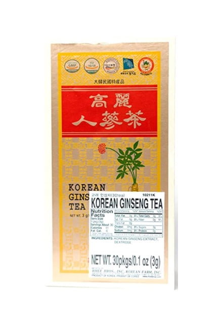 (고려 인삼차) 인삼차 50포 (50Teax3g) 150g korean ginseng tea dlc 10 122026