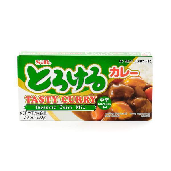 (S&B) Torokeru Curry Medium Hot  200g dlc 07 122025