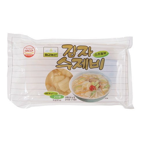 (칠갑농산) 감자 수제비 2인분 380g dlc 03 012026