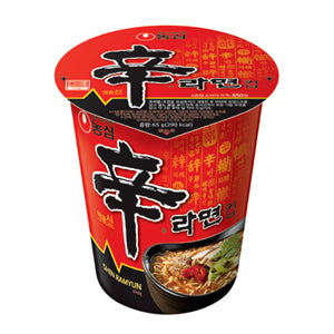 (농심) 신라면(작은 컵, 신컵) 68g shin cup noodle dlc 18 122025, 25 122025