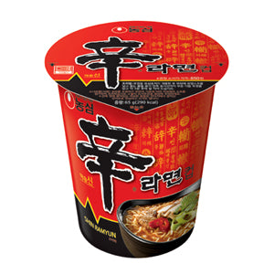 (농심) 신라면(작은 컵, 신컵) 68g shin cup noodle