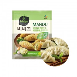 (비비고) 비비고 만두 bibigo mandu korean chive &vegetable dumplings vegan 350g dlc 18 12 2023