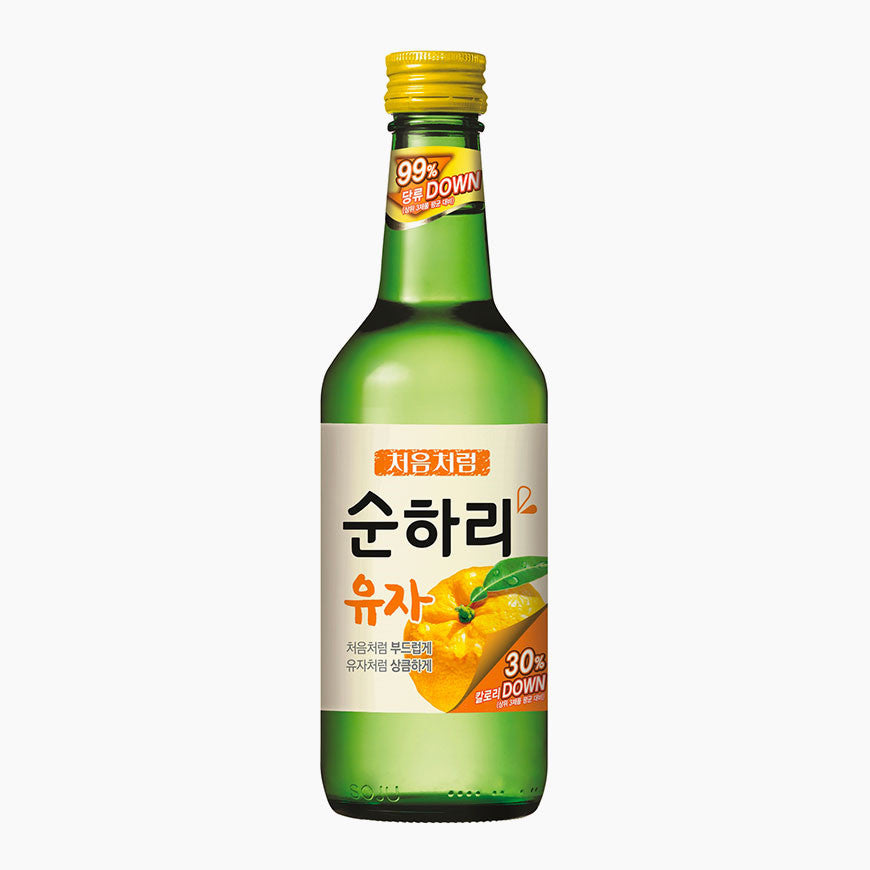(처음처럼) 순하리 유자 360ml