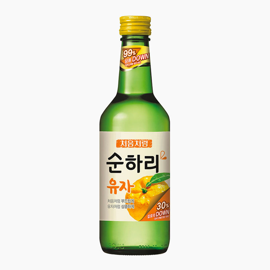 (처음처럼) 순하리 유자 소주 360ml