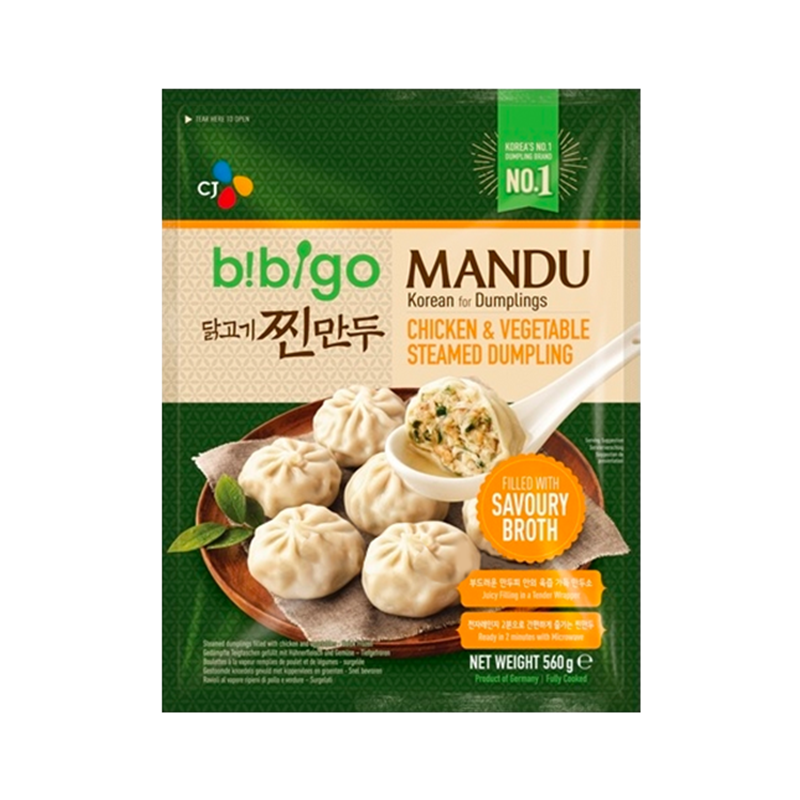 (비비고) 닭고기 찐만두 560g