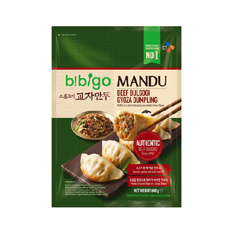 (비비고) 소 불고기 교자만두 600g