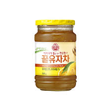 (오뚜기) 꿀 유자차 500g honey citron tea yuzu dlc 24 112026