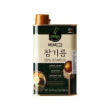 (cj) 비비고 참기름 500ml sesame oil