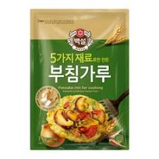 (백설) 5가지 재료로 만든 부침가루 1kg korean pancake mix