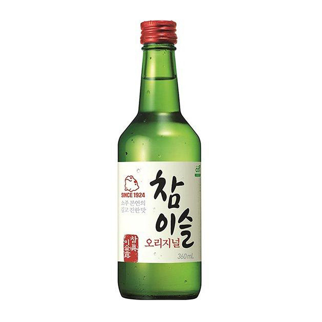 (진로) 참이슬 오리지널 클래식 소주 (20.1%) 350ml soju original classic