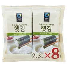 (청정원) 햇김 조미김 2.3g×8봉 seasoned laver 미니 도시락김