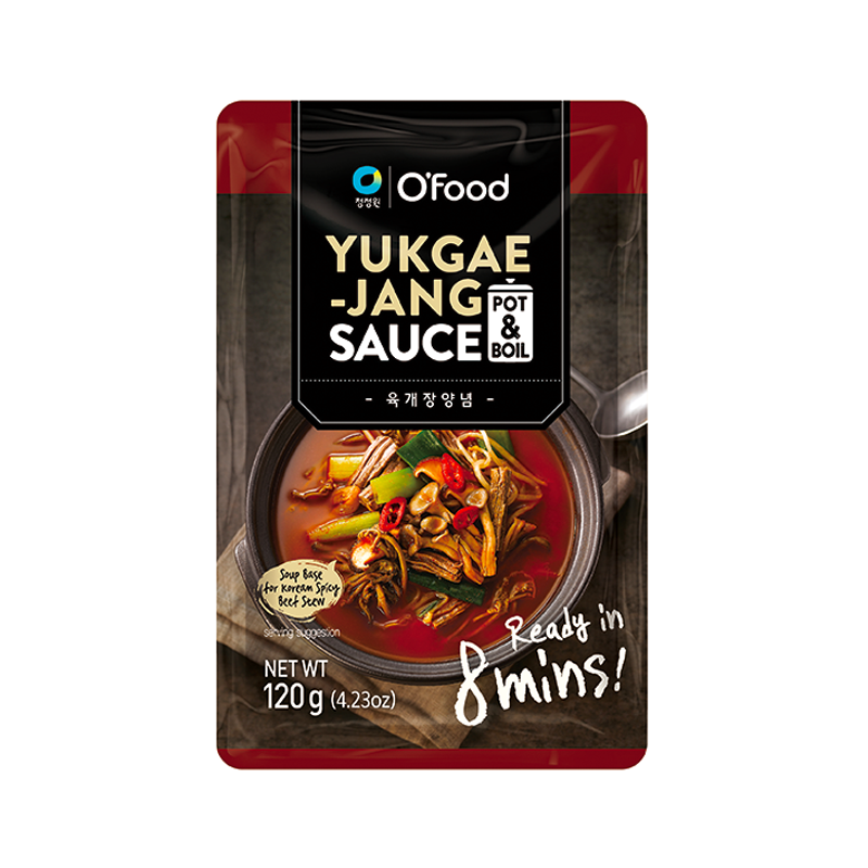 (청정원) O'Food 육개장 양념 120g yukgaejang sauce