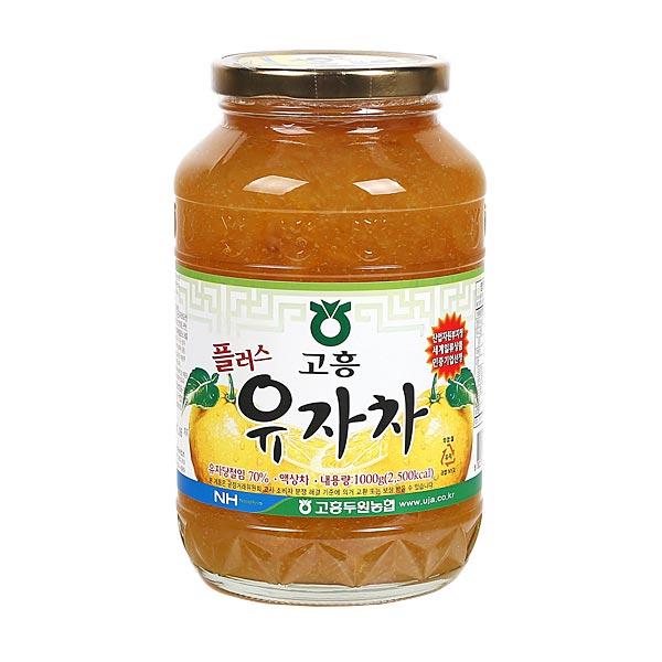 (고흥농협) 플러스 꿀 유자차 1kg dlc 08 092026
