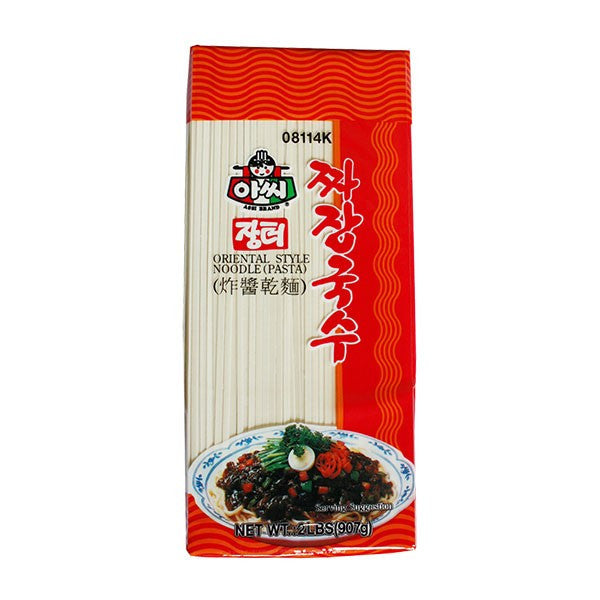 (아씨) 장터 짜장국수 907g oriental style noodle