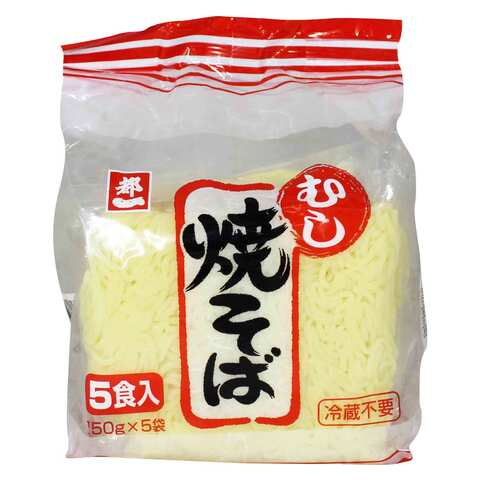 (miyakochi) mushi yakisoba noodles sans sauce 150g×5