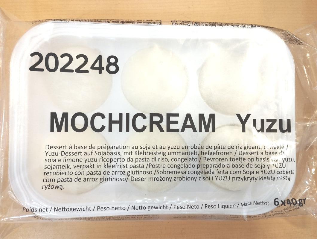 (foodex) mochi cream yuzu 40g×6p