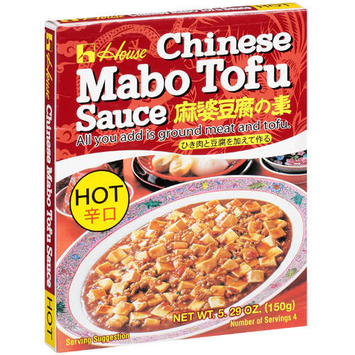 (house foods) chinese mabo tofu sauce hot 150g