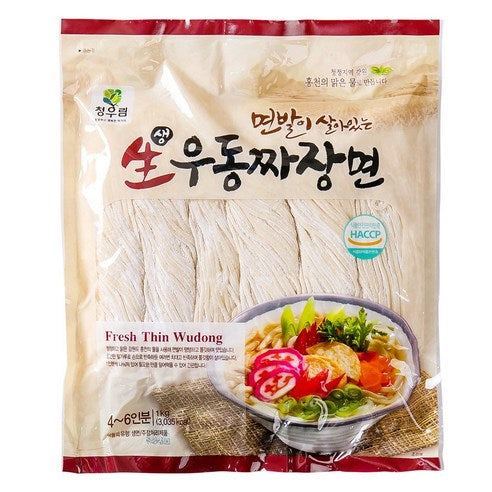 (청우림) 생 우동 짜장면 1kg
