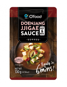 (청정원) O'Food 된장찌개양념 doenjang jjigae sauce 130g