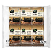 Charger l&#39;image dans la galerie, (비비고) 햇바삭김 재래김(도시락김) 4g×12pc seasoned seaweed
