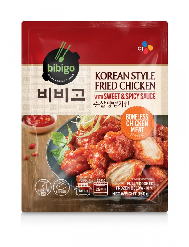 (CJ) 비비고 순살 양념 치킨 350g