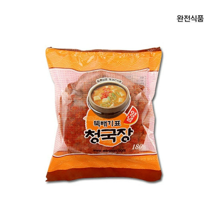 (완전식품) 뚝배기표 양념 청국장 180g dlc 10 092025