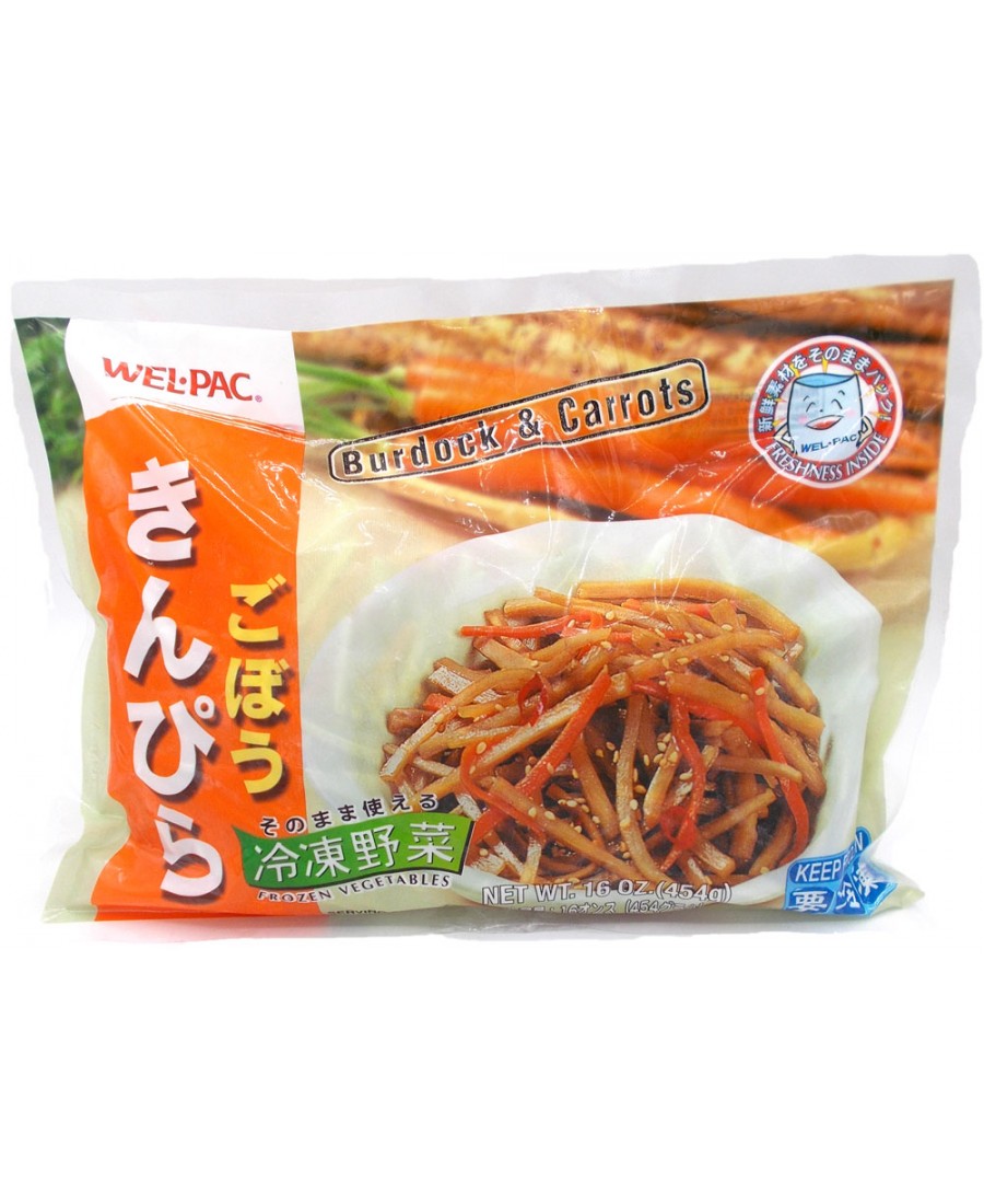 (WEL PAC) Kinpira gobo surgelé salsifis et carottes en allumette 454g dlc 27 102026