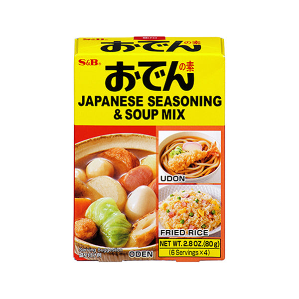 (S&B) japanese seaoning & soup mix oden udon 80g dlc 03 052026