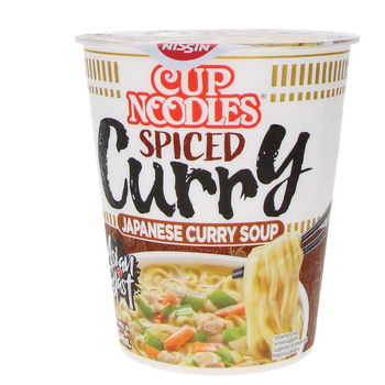 (nissin) cup noodles spiced curry 67g