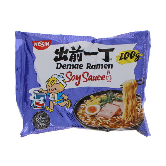 (Nissin) demae ramen soy sauce 100g dlc 30 102025