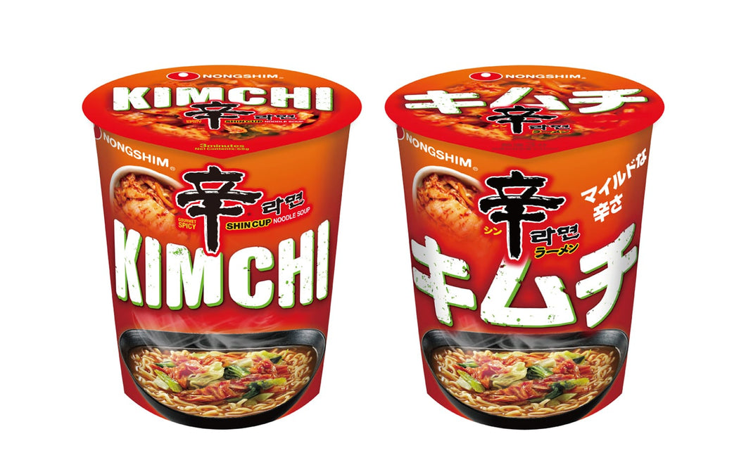(농심) 김치 신라면 컵 75g kimchi shin cup noodle