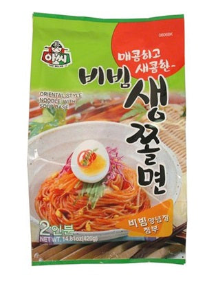 (아씨) 비빔 생 쫄면 (2인분) 420g